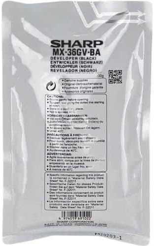 Sharp MX36GVBA Developer Unit - 60000 Pages