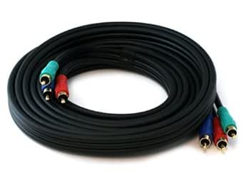 Monoprice 100961 12ft 3-RCA Component Video Cable — main product image
