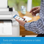 HP 8AG32A#B1K DesignJet T210 24-inch Plotter Printer