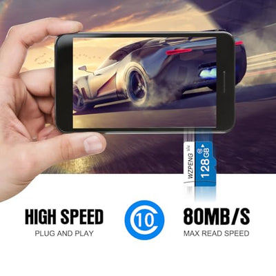AYFVMD 128GB Class 10 microSD Memory Card