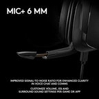 Logitech 981-000742 G935 Wireless DTS:X Gaming Headset Renewed