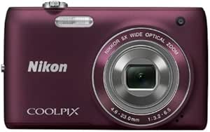 Nikon S4100 Plum COOLPIX 14MP Touchscreen Camera