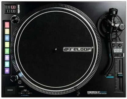 Reloop AMS-RP-8000-MK2 Professional DJ Turntable USB Black