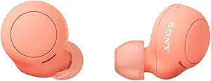 Sony WF-C500 Coral Truly Wireless Bluetooth Earbuds (Renewed) — main product image