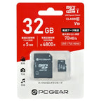 Ohm PCGEAR PC-MMS32G-K 32GB microSDHC Card with Adapter