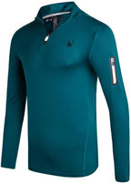 Spyder Quarter Zip Long Sleeve Active Shirt