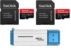 SanDisk 4351664716 Extreme Pro 64GB Micro SDXC GoPro Bundle