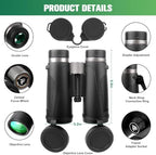 Pankoo 20x56 High-Power Waterproof Roof-Prism Binoculars