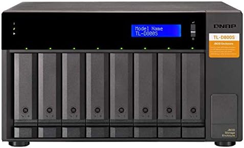QNAP TL-D800S 8-Bay JBOD Storage Enclosure SATA