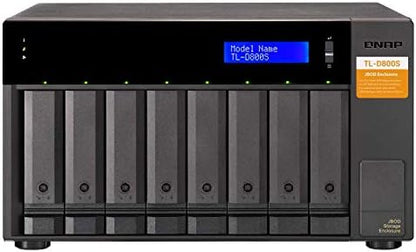QNAP TL-D800S 8-Bay JBOD Storage Enclosure SATA