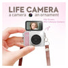NKVADZBSFEP Retro Mini Digital Camera with Flip Screen