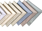 Atlas Kitchen Pastel Brown Cotton Dinner Napkins - Set of 8