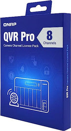 QNAP LIC-SW-QVRPRO-8CH - 8 Channel License - QVR Pro Gold Required