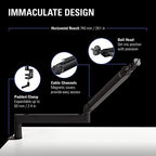 Elgato 10AAN9901_cr Wave Microphone Arm LP (Renewed)