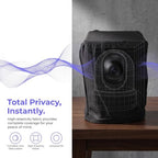 ibasenice Universal Stretch-Fabric Projector Dust Cover Sleeve
