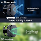 EXGYAN Snap-On Privacy Cover for Meta & Oakley Smart Glasses