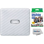 Fujifilm Instax Link Wide Printer Bundle White + Film