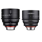 Rokinon Xeen Lens Bundle 35mm 85mm Sony E