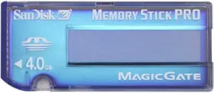 SanDisk SDMSV-4096-A10 4GB Memory Stick PRO Retail