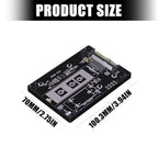 Kfwfuaee NVMe to U.2 SSD Adapter Enclosure with Aluminum Case