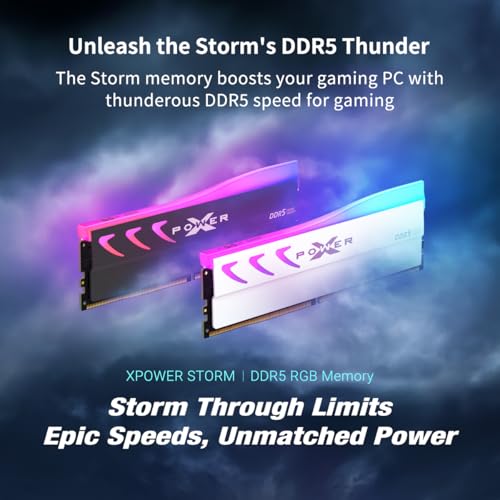 SP Silicon Power Storm RGB DDR5-6000 64GB Desktop Memory Kit — main product image