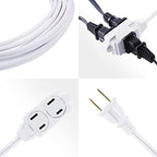 GE 52203 3-Outlet Extender Wall Tap Adapter