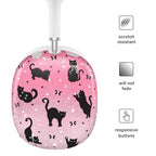 Velvet Caviar AirPods Max Case Cover Black Cat Glitter