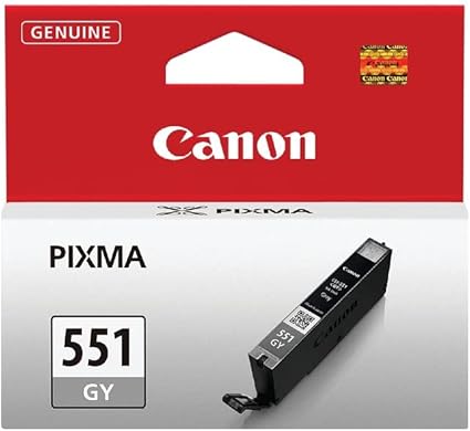 Canon CLI-551GY Ink Cartridge Grey Original