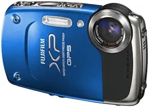 Fujifilm FinePix XP30 Blue Waterproof GPS Digital Camera — main product image
