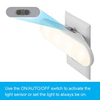 GE 62459 Ultrabrite LED Dusk-to-Dawn Light Bar 4-Pack