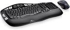 Logitech MK550 Wireless Wave Keyboard and Laser Mouse Combo