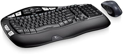 Logitech MK550 Wireless Wave Keyboard and Laser Mouse Combo