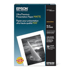 Epson S041339 Ultra Premium 13x19 Presentation Paper Matte