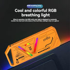 Raxmolo NVMe M.2 SSD Enclosure with RGB Lighting