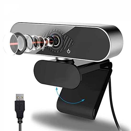DDYYDS 1080p Plug-and-Play Webcam with Autofocus and Microphone — main product image
