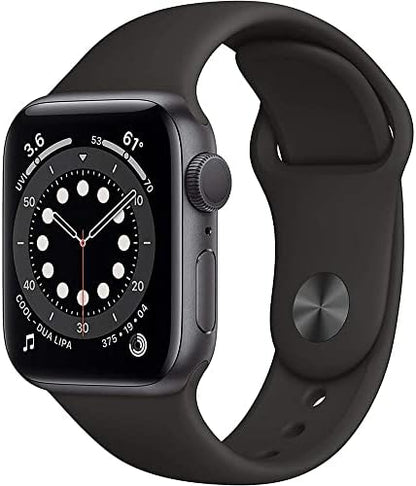 Apple Series 6 Watch (GPS + Cellular, 40mm) Space Gray (Renewed)