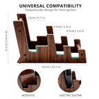 DIDA Wooden Multi-Guitar Stand for Three Instruments