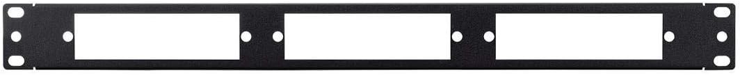 Monoprice 135995 Blank Fiber Patch Panel 3LGX 1U