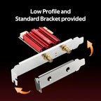 Dohaeris AX210 Wi-Fi 6E Tri-Band PCIe Wireless Card