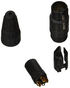 Neutrik NC3FX-B 3-Pin Female XLR Cable Connector Gold