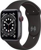 Apple Apple Watch Series 6 Titanium Cellular Renewed