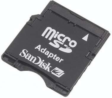 SanDisk FBA_TXTOMINISD MicroSD to MiniSD Adapter — main product image