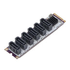 Generic 6-Port SATA Storage Expansion Card for NAS