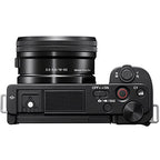 Sony ZV-E10 Vlogger Kit 16-50mm Lens - Black