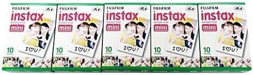 Fujifilm MAIN-567889 Instax Mini Film 50 Sheets (5 x 10 Packs)