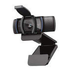 Logitech C920S HD Pro Webcam, Privacy Shutter + USB Hub