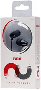 RCA HP159BK Noise Isolating In-Ear Earbuds — main product image