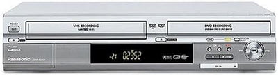 Panasonic DMR-ES40 VHS/DVD Recorder Combo Silver