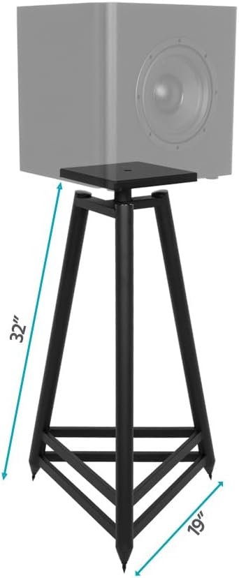 Monoprice 144927 Monolith 32-Inch Easel Speaker Stands