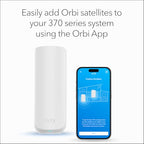 NETGEAR Orbi 370 WiFi 7 Mesh Add-on Satellite (RBE370)